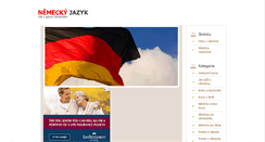 Desktop Screenshot of nemecky-jazyk.cz